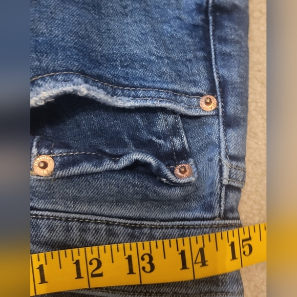 Pistola Anthropologie Dana High Rise Classic Flare Hyde Denim Jeans Sz 29 (8) - Picture 6 of 12